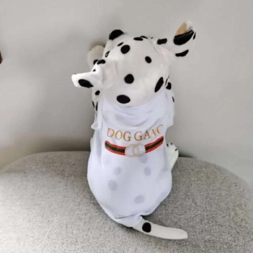 Dog Pet/Puppy LARGE Designer Inspired DG T-Shirt Vest Apparel‎ Costumes Clothing